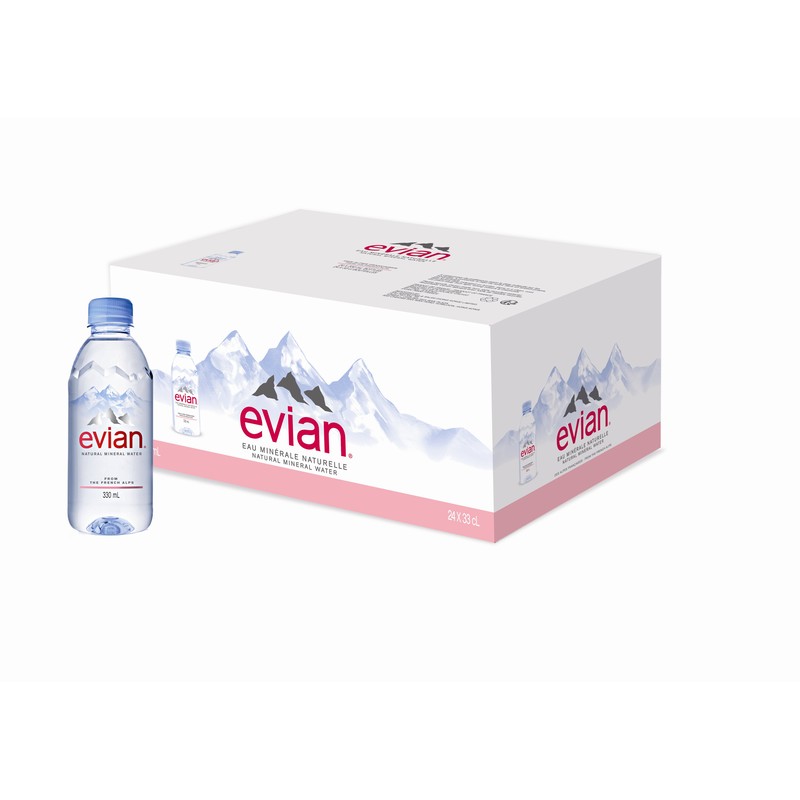 Evian 0,33 л. без газа (24 бут.) - дополнительное фото